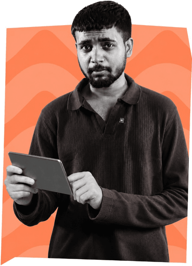Syncpedia mentor with tablet