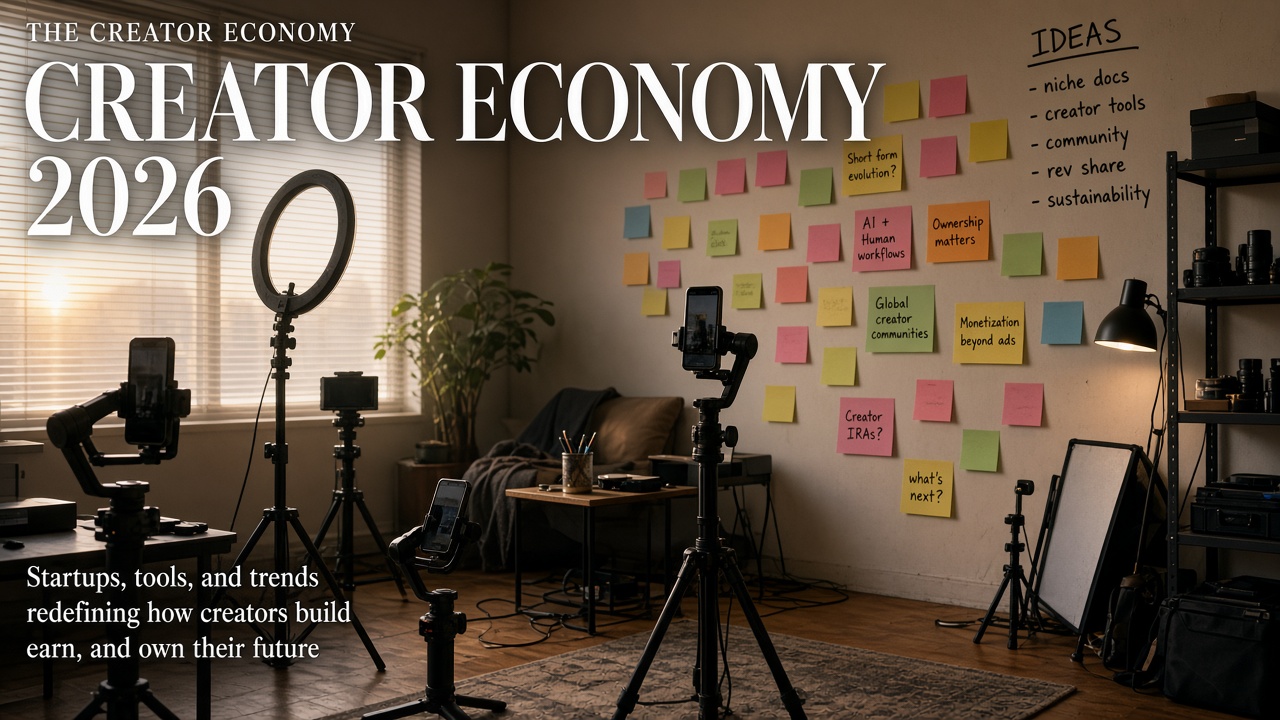 17 creator-economy startups to watch in 2026, according to VCs